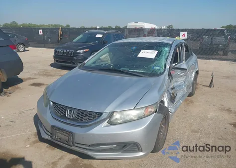 2013 Honda Civic Lx z USA, uszkodzony, nr VIN 2HGFB2F51DH574144
